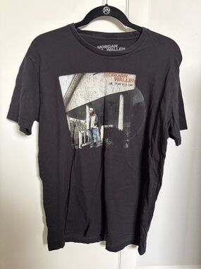 Black Graphic Band Tee (Morgan Wallen) - Men’s Short Sleeve Shirt